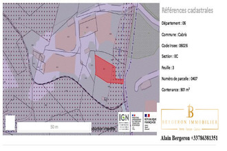 achat terrain cabris 06530