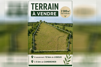 achat terrain cambremer 14340