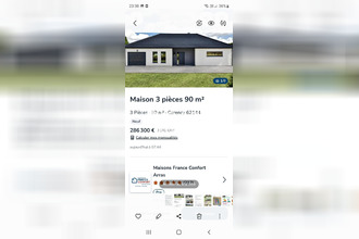 achat terrain carency 62144