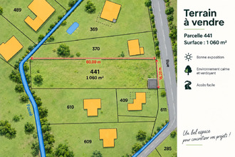 achat terrain cazedarnes 34460