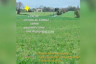 achat terrain cescau 64170