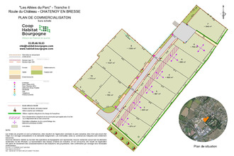 achat terrain chatenoy-en-bresse 71380