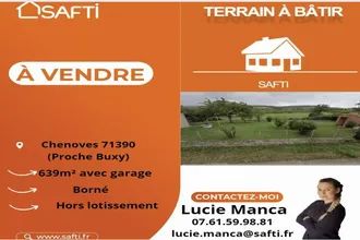 achat terrain chenoves 71390