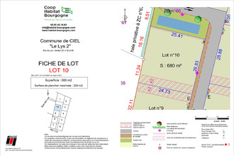 achat terrain ciel 71350