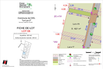 achat terrain ciel 71350