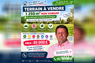 achat terrain cologne 32430