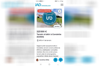 achat terrain condette 62360