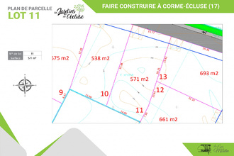 achat terrain corme-ecluse 17600