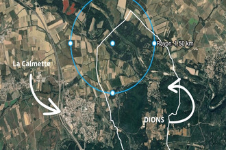 achat terrain dions 30190