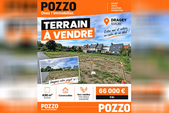 achat terrain dragey-ronthon 50530