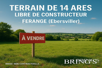achat terrain ebersviller 57320