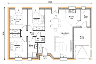 achat terrain estampes 32170