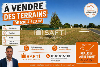 achat terrain estillac 47310