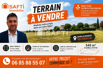 achat terrain estillac 47310