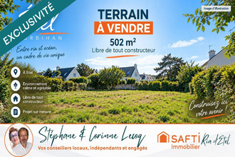 achat terrain etel 56410