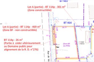 achat terrain fondettes 37230