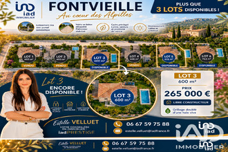 achat terrain fontvieille 13990