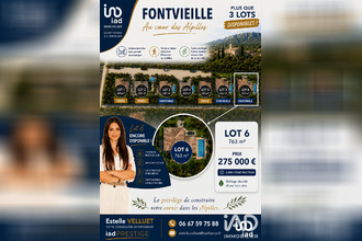 achat terrain fontvieille 13990