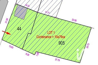 achat terrain gente 16130