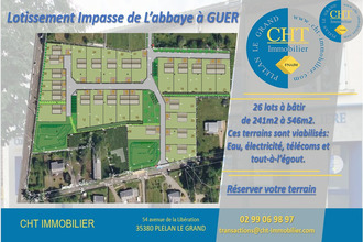 achat terrain guer 56380