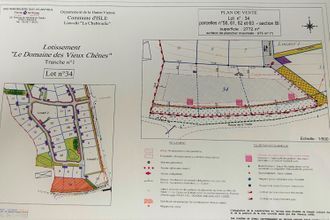 achat terrain isle 87170