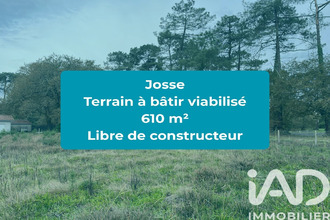 achat terrain josse 40230