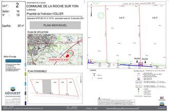 achat terrain la-roche-sur-yon 85000