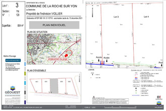 achat terrain la-roche-sur-yon 85000