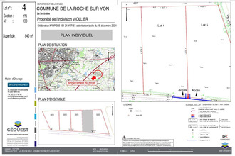 achat terrain la-roche-sur-yon 85000