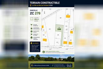 achat terrain la-ville-aux-bois-les-pontavert 02160