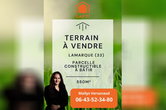 achat terrain lamarque 33460