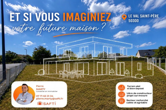 achat terrain le-val-st-pere 50300
