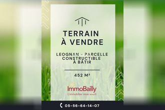 achat terrain leognan 33850