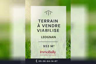 achat terrain leognan 33850