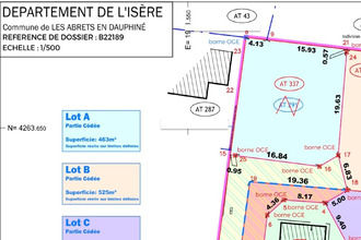 achat terrain les-abrets 38490