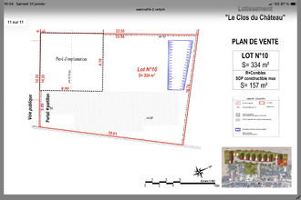 achat terrain lesches 77450
