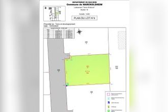 achat terrain marckolsheim 67390