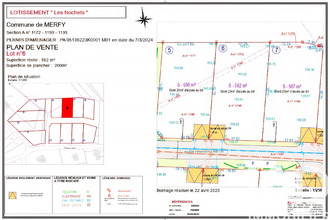 achat terrain merfy 51220