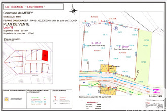 achat terrain merfy 51220