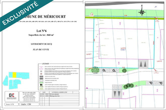 achat terrain mericourt 62680