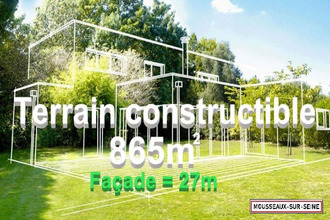 achat terrain mousseaux-sur-seine 78270