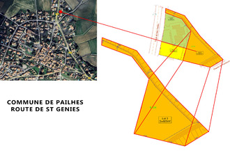 achat terrain pailhes 34490