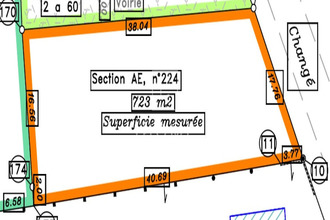 achat terrain parigne-l-eveque 72250