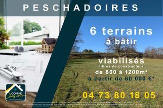 achat terrain peschadoires 63920