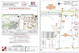 achat terrain pibrac 31820