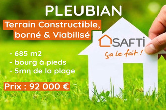 achat terrain pleubian 22610