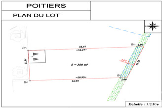 achat terrain poitiers 86000