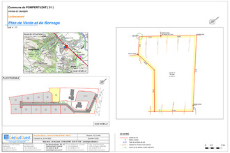 achat terrain pompertuzat 31450