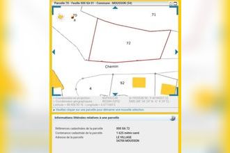 achat terrain pont-a-mousson 54700