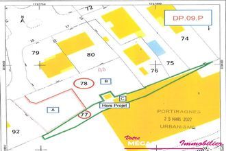 achat terrain portiragnes 34420